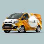 Free Free Ford Van Mockup Vehicle Sign Branding