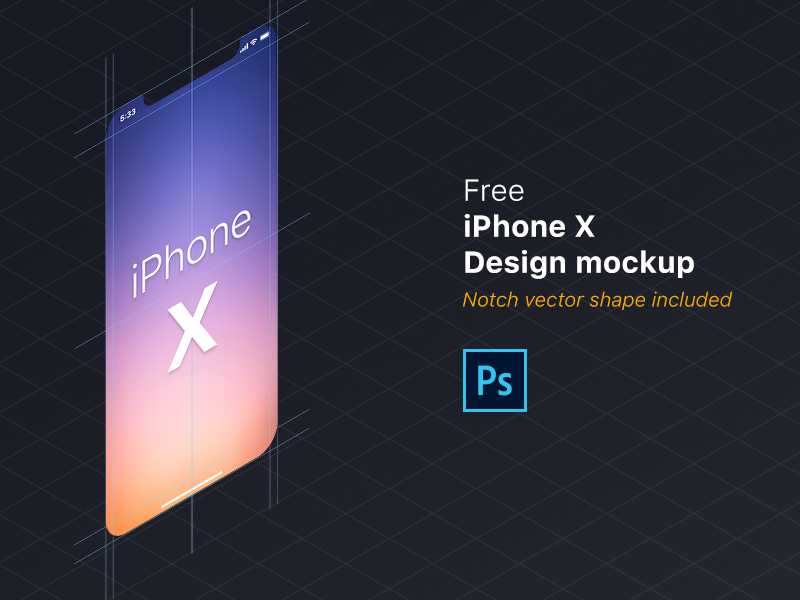 Free Free iPhone X Screen Design Mockup