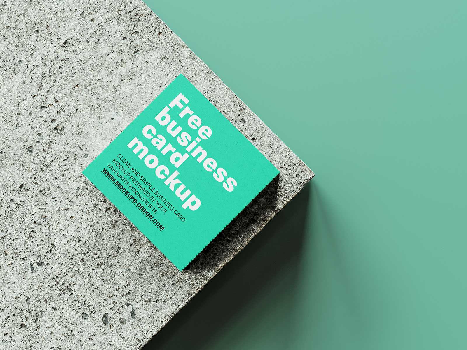 Free Free Square Business Card Mockup PSD Set