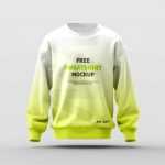 Free Free Sweatshirt Mockup PSD