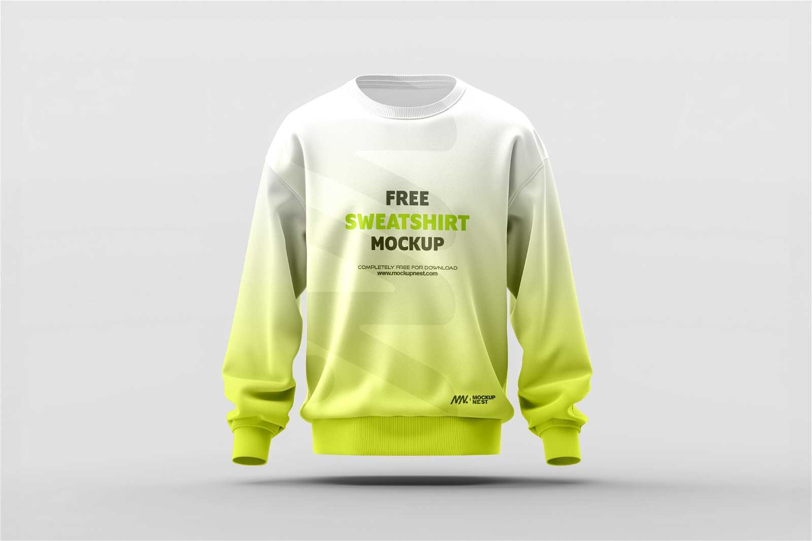 Free Free Sweatshirt Mockup PSD
