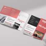 Free Free Tri-Fold Brochure Mockup PSD vol2 - Free Photoshop Files