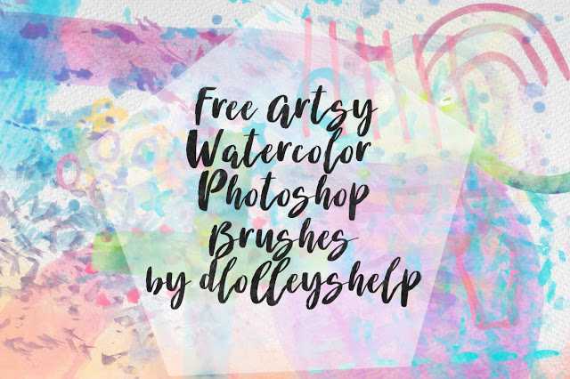 Free Free Watercolor Photoshop Brushes