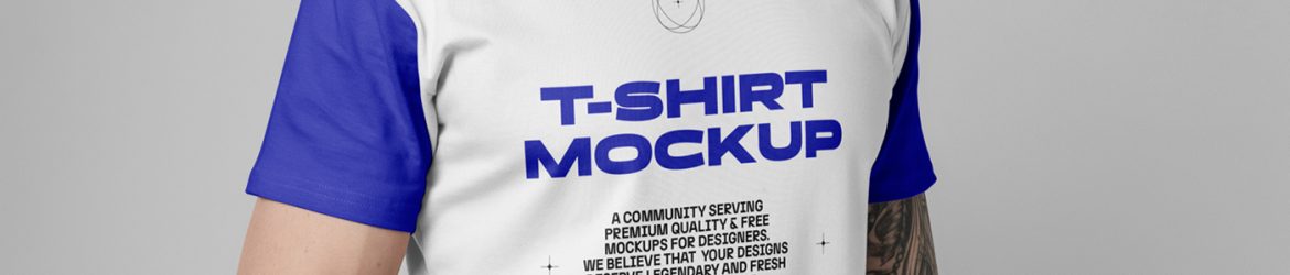 Free Front T-Shirt Mockup Free Front T-Shirt Mockup