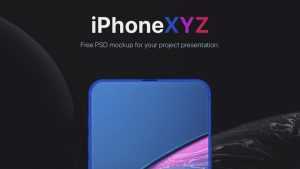Free Future iPhone 2020 Free Mockup