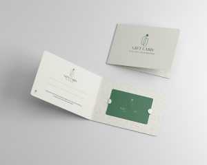 Free Gift Card Mockup PSD - Membership Card Mockup