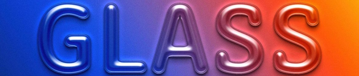 Free Glossy Plastic Text Effect PSD