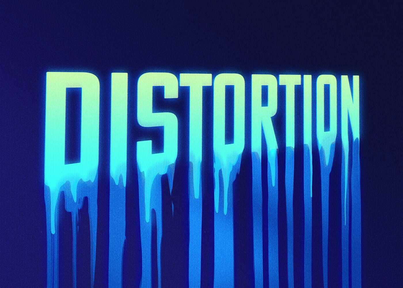 Free Glowing Fluid Photoshop Text Effect PSD file