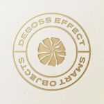 Free Gold Pressed Logo Mockup PSD