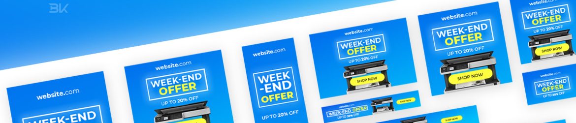 Free Google Ad Banners PSD For Web and Mobile