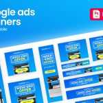 Free Google Ad Banners PSD For Web and Mobile