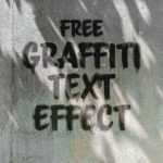 Free Graffiti Text Effect PSD on Concrete Wall - Free PSD Download Free Graffiti Text Effect PSD on Concrete Wall