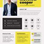 Free Graphic Designer Professional Resume Template PSD – CV Layout