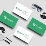 Free Group Business Card Mockup 2 Scene for Branding