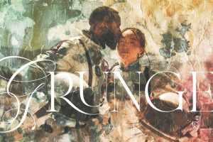 Free Grunge Paper Overlay Photo Effect PSD file