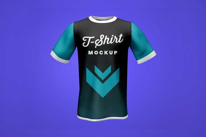 Free Half Sleeves Soccer Jersey Mockup PSD Set Updated