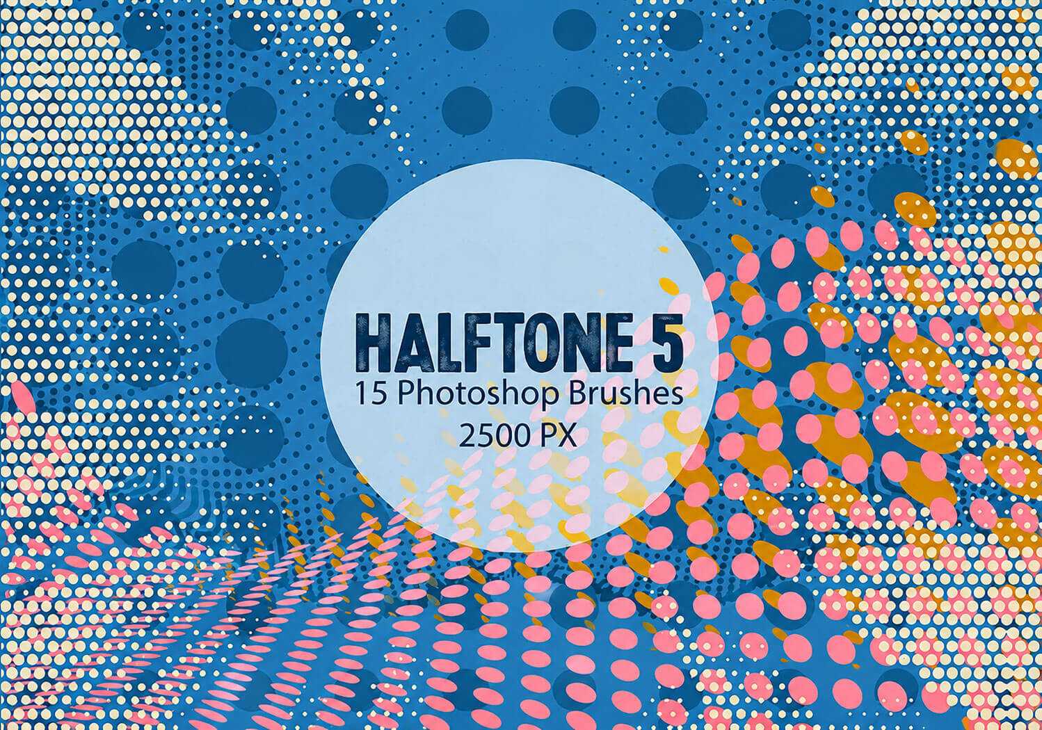 Free Halftone Dot Photoshop Brushes — Retro & Comic Style | PsFiles