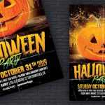 Free Halloween Club Party Free PSD Flyer Template - Free PSD Download Free Halloween Club Party Free PSD Flyer Template