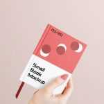 Free Hand hold Small Diary Mockup PSD - Free PSD MOCKUPS | PsFiles