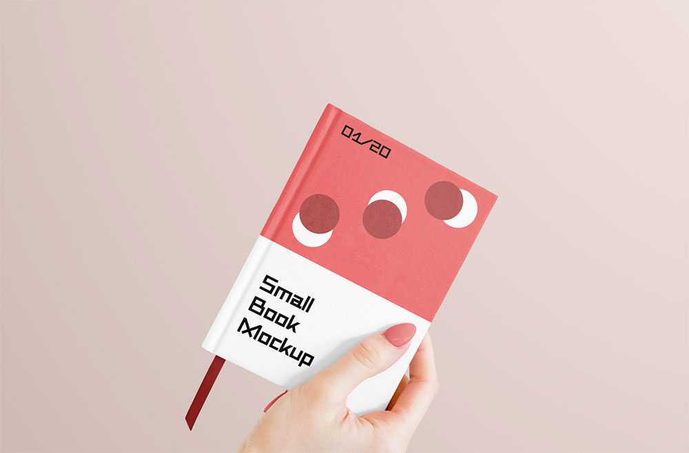 Free Hand hold Small Diary Mockup PSD - Free PSD MOCKUPS | PsFiles