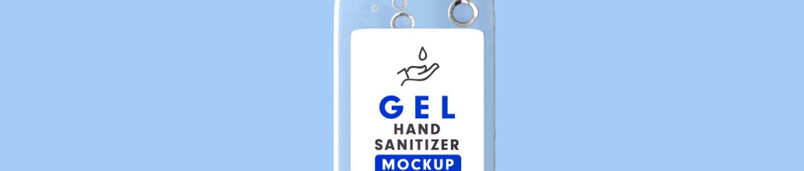 Free Hand Sanitizer Gel Bottle Mockup PSD - Best Free Mocckups