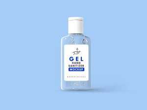 Free Hand Sanitizer Gel Bottle Mockup PSD - Best Free Mocckups