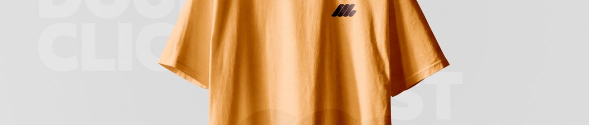 Free Hanging Oversized T-Shirt Mockup