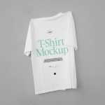 Free Hanging T-Shirt Mockup