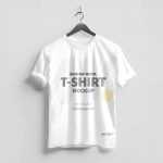 Free Hanging T-Shirt Mockup