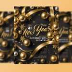 Free Happy New Year Flyer Design PSD Template - Free PSD Download Free Happy New Year Flyer Design PSD Template