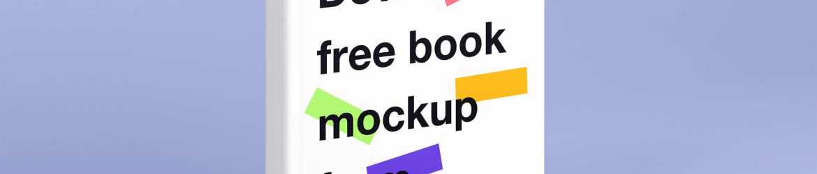 Free Hard Cover Book Mockup PSD Free Hard Cover Book Mockup PSD