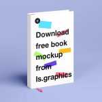 Free Hard Cover Book Mockup PSD