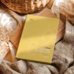 Free Hardcover Book Mockup on Lifestyle Background