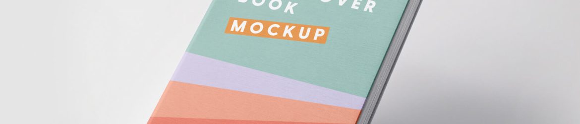 Free Hardcover Book Title Mockup PSD Free Hardcover Book Title Mockup PSD