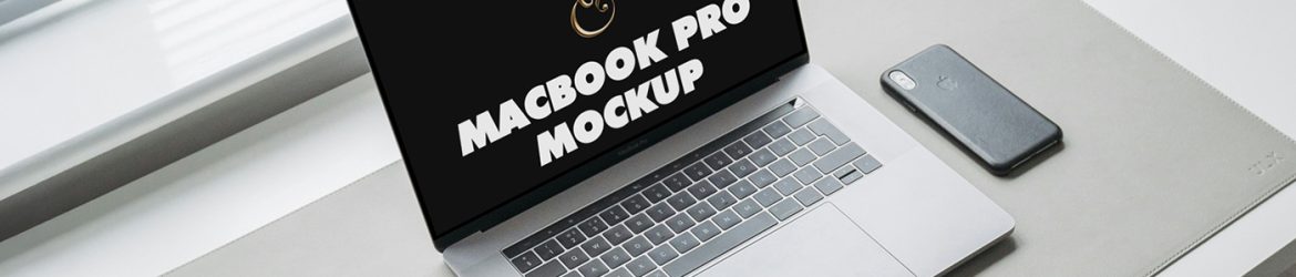Free Home Office MacBook Pro Mockup
