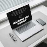 Free Home Office MacBook Pro Mockup