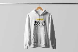 Free Hoodie Mockup On Hanger