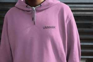 Free Hoodie Mockup PSD with Urban Background