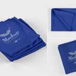 Free Hotel / Spa Towel Mockup PSD Set