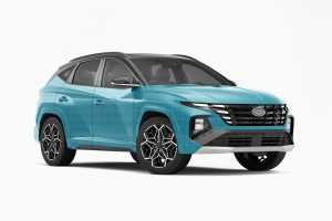Free Hyundai Tucson SUV Vehicle Mockup PSD