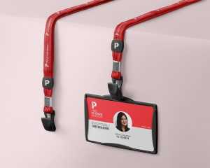 Free ID Card Mockup PSD