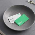 Free Identity Branding Business Card Mockup PSD