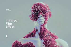 ​​Free Infrared Film Effect PSD