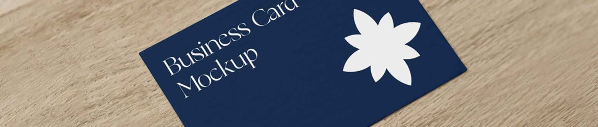 Free Inspiring Business Card Mockup PSD