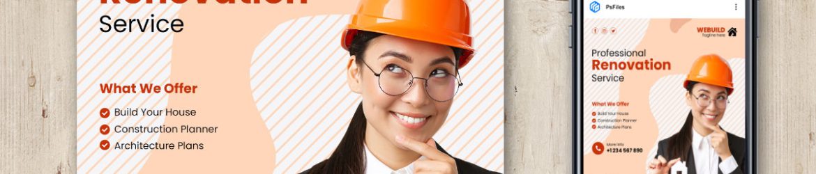 Free Instagram Post Template for Professional Renovation Service -