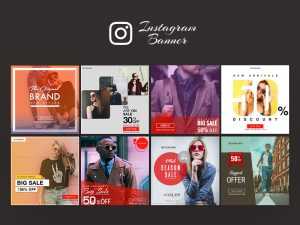 Free Instagram Promo Post Template PSD
