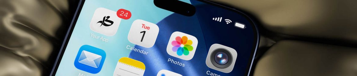 Free iOS 26 App Screen Mockup PSD