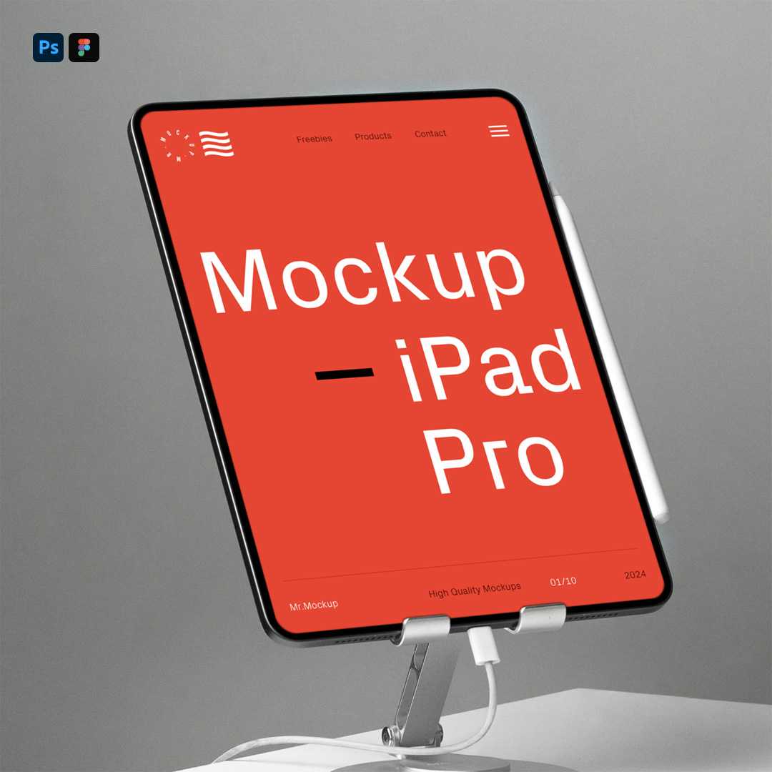 Free iPad Pro Mockup