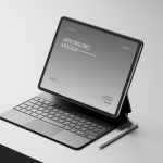 Free iPad Pro With Magic Keyboard Mockup