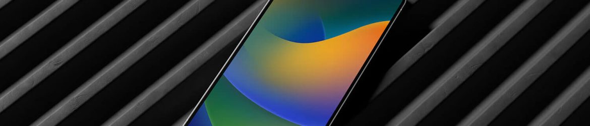 Free iPhone 14 Pro Max Mockup PSD Perspective View